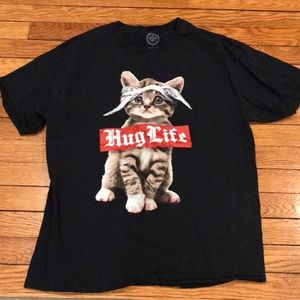 Thug Life kitty tshirt